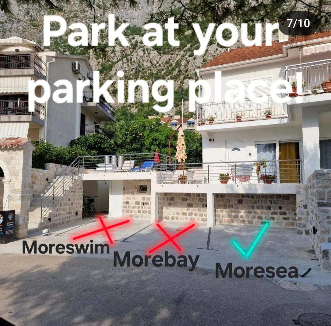 Waterfront Apartment Petrovina Kotor Exterior foto